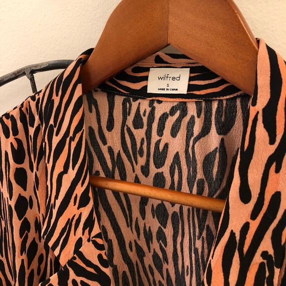 Wilfred Shirt Dress Animal Print - Picture 2 of 8